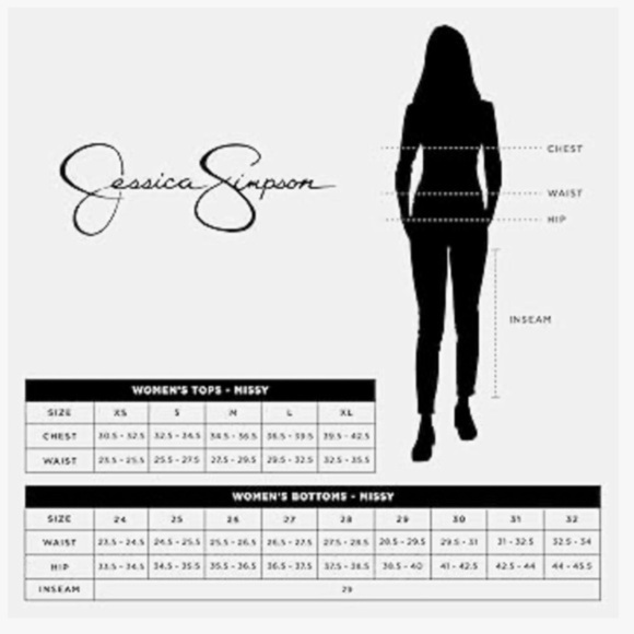 Jessica Simpson Kiss Me Night Visions flawless flex stretch Skinny Jeans size 27 - Picture 9 of 13